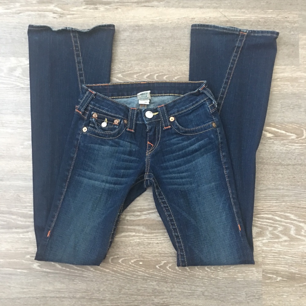 True Religion Joey Flare Leg Jeans